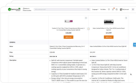 store-Compare Products